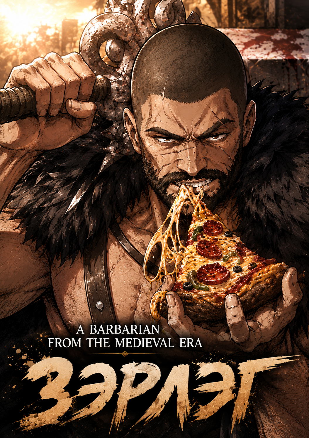 Barbarian from the Middle Ages